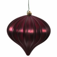 5.7  Wine Matte Onion UV Drilled 3/Bag - N151219DMV