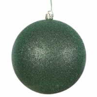 8  Emerald Glitter Ball Drilled Cap - N592024DG