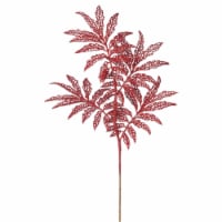 22  Red Glitter Sumac Spray 6/Bag - L162803