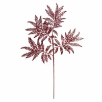 22  Burgundy Glitter Sumac Spray 6/Bag - L162805