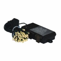 50Lt BO WmWht/Gw LED Outdoor Timer Set