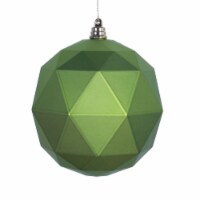 4.75  Lime Matte Geometric Ball 4/bag - M177373DM