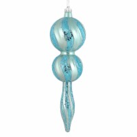16.5  Baby Blue Candy Glitter Finial