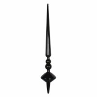 18  Black Shiny Cupola Finial 2/Bag