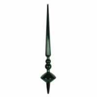 18  Midnt Green Shiny Cupola Finial 2Bag