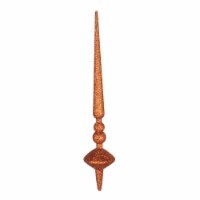 18  Copper Glitter Cupola Finial 2/Bag