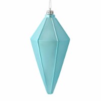 7  Baby Blue Shiny Lantern Ornament 4/Ba - M183032S