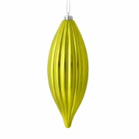 8  Lime Shiny Line Finial 4/Bag