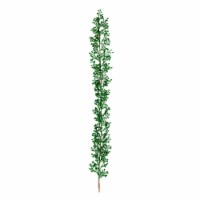 6' Green Glitter Berry Garland Outdoor