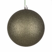 6  Limestone Glitter Ball Drilled 4/Bag - N591525DG
