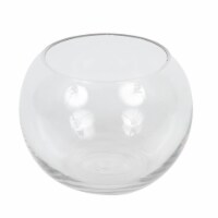 5  Clear Bubble Glass Container Set/2 - LG184301