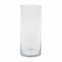 14  Clear Cylinder Glass Container - LG184901