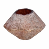 5  Desert Sand Geo Glass Vase - CM191105