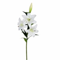36  White Lily Spray 2/pk - FD190511