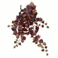 28  Burgundy Grape Leaf Hanging Bsh 2/Pk - FZ190528