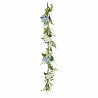 72  Green Hydrangea Berry Garland