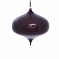 6  Burgundy Wood Grain Onion Orn 2/Bag - MC198965