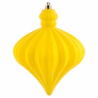 6  Yellow Matte Onion Drop 4/Bg