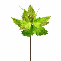 12  Lime Poinsettia Spray 6/Bag - QG191073