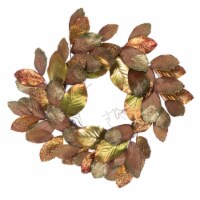 32  Mocha Magnolia Leaf Wreath