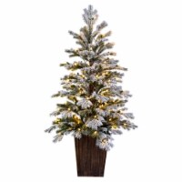 4.5' X 30  Flocked Comet Pine Dura 200Ww