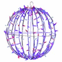 180Lt X 20  Red-Wht-Blue Twinkle Sphere