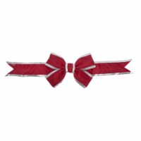 12 X 15 Red-Silv Nylon Out Bow 3.5 Sz