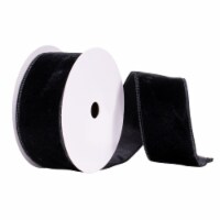 2.5 X10Yd Terra Cotta Velvet Ribbon