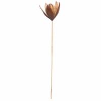 Vickerman H7LIL000 20 in. Lily on Stem Artificial Flowers, Natural - 50 Stems per Pack