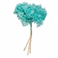 15  Turquoise Hydrangea Stem