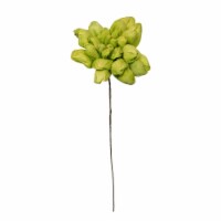 Vickerman H7MAD100 6 in. Maize Dahlia On Stem Artificial Flower, Basil - 18 in. - 6 per Bag