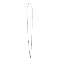 Vickerman H7CSZ800 40 in. Brown Coco Natural Sola Zinnia Artificial Flowers, Natural - 24 per