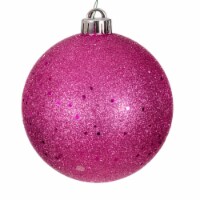 8 Hot Pink Sequin Ball Drilled Cap