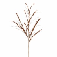 Vickerman QG221558 36 in. Rose Gold Berry Twig Glitter Spray, 6 Piece per Bag