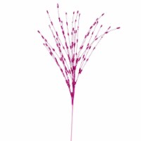 Vickerman QG221913 36 in. Hot Pink Berry Glitter Spray, 6 Piece per Bag