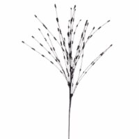 Vickerman QG221917 36 in. Black Berry Glitter Spray, 6 Piece per Bag