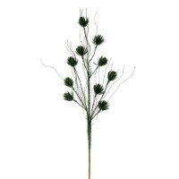 Vickerman QG224434 30 in. Juniper Mini Flower Glitter Spray, 6 Piece per Bag