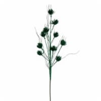 Vickerman QG224444 30 in. Seafoam Mini Flower Glitter Spray, 6 Piece per Bag