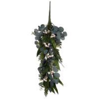 Vickerman FT224335 35 in. Green Eucalyptus Berry Swag - Pack of 16