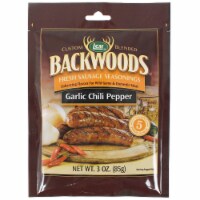 Backwoods Garlic Chili Pepper Fresh Sausage Seasoning for 5 Lbs Meat 3 Oz 9140