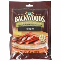 Backwoods 6.6 Oz Pepper Snack Stick Seasoning Cure Packet for 5 Lbs of Meat 9271