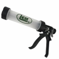 LEM Black/Clear ABS Plastic/Stainless Steel Jerky Gun - Total Qty: 1