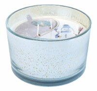 Hanna's Candle Company First Snow Metallic 3-Wick Candle Perspective: Main