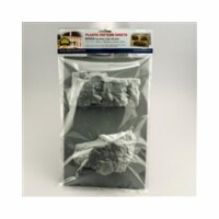 JTT 97472 Patterned Plastic Sheet Face Rock - Pack of 2