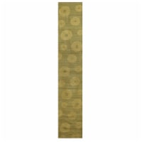 Heritage Lace SY-1372OB Serenity 13 x 72 in. Runner, Olive Bronze