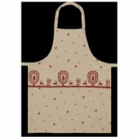 Heritage Lace FE-APRNA Felicity 28 x 33 in. Apron - Natural