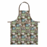 Heritage Lace TA-APRT Tasty 28 x 34 in. Apron - Truffle