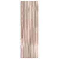 Heritage Lace TK-2054R 20 x 54 in. Ticking Table Runner, Red & White