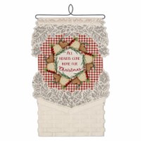 Heritage Lace WH67C-1195 Hearts Come Home Wall Hanging Pattern, Cafe
