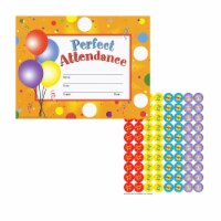 Prefect Attendance Certificates and Reward Seals Pack of 5
